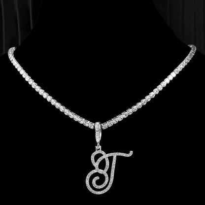 Cursive Initial Necklace (A–Z)