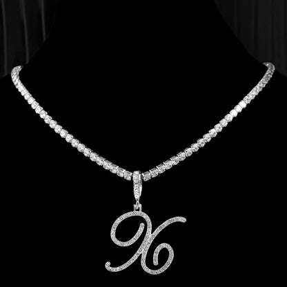 Cursive Initial Necklace (A–Z)