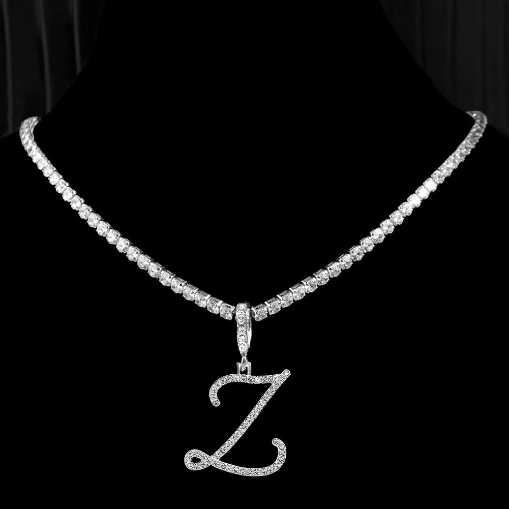 Cursive Initial Necklace (A–Z)